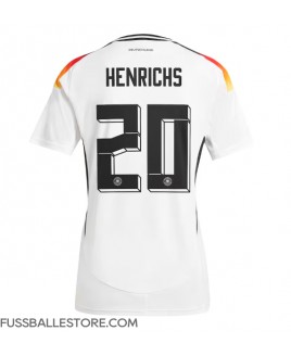 Günstige Deutschland Benjamin Henrichs #20 Heimtrikot EM 2024 Kurzarm